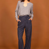 Top MERZ gris