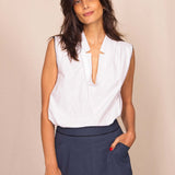 Top CASTA blanc