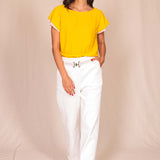 Top HUPPERT yellow