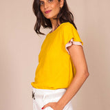 Top HUPPERT yellow