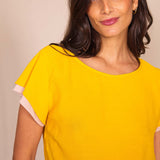 Top HUPPERT yellow