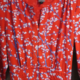 Robe BAKER Rouge