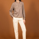Top GHADI Gris