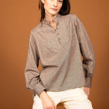 Top GHADI Gris