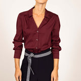Chemise NUR Bordeaux