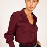 Chemise NUR Bordeaux