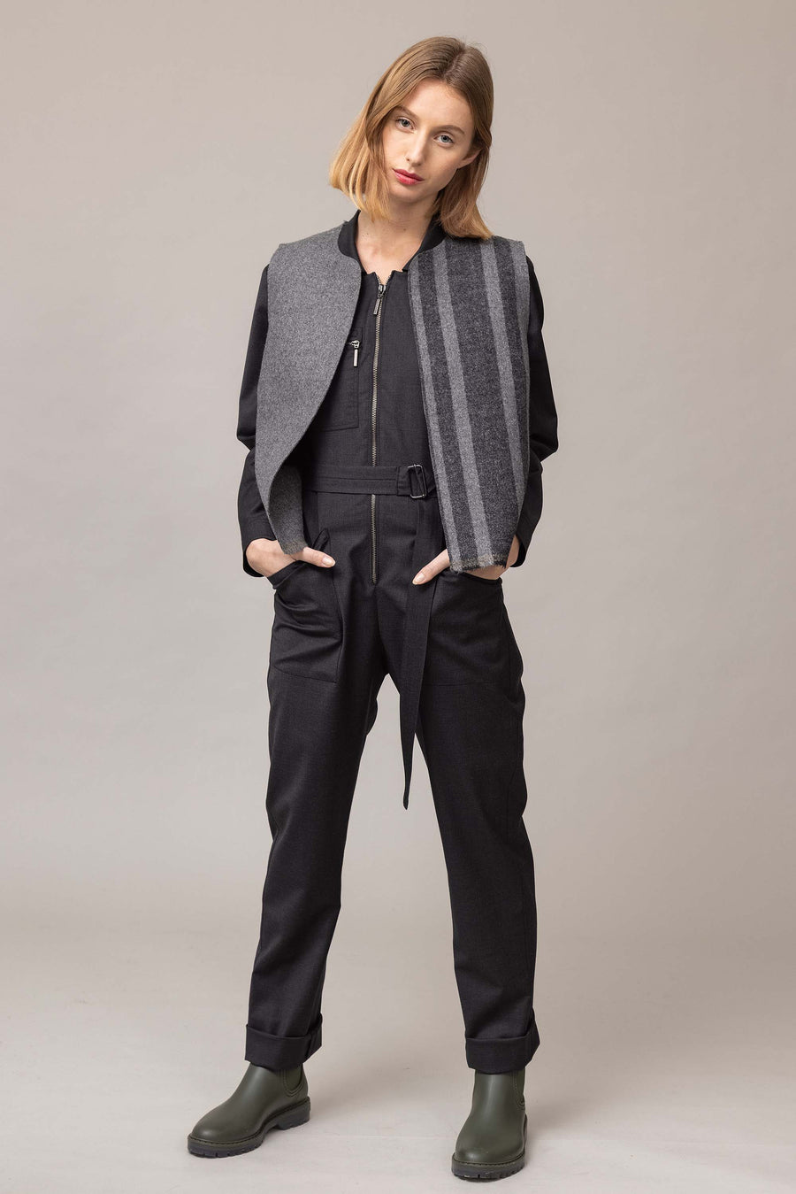 OKAPI Gray Jumpsuit