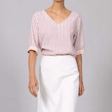 Top JULIETTE Bordeaux