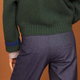 Pantalon LUCIANO denim bleu