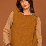 gilet BURRI jaune/kaki