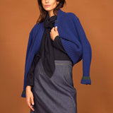 Jupe LEONE denim bleu