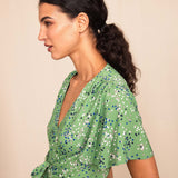 Robe LIO confettis green