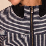 Veste KATHERINE stripped blue