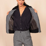 Veste KATHERINE stripped blue