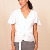 Top AUFREY white