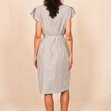 Robe PARADIS grey stripes