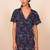 Robe LIO confettis navy