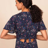 Robe LIO confettis navy