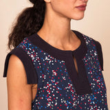 Top LAI confettis navy