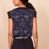 Top LAI confettis navy