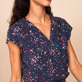 Robe LAUPER confettis navy