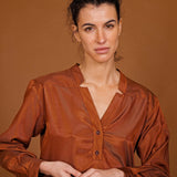 Blouse DJIAN copper