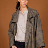 Veste PROUST green checks
