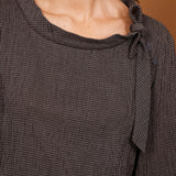 Blouse FONTAINE grey checks