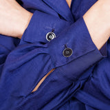 Chemise CASANOVA blue sapphire