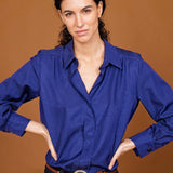 Chemise CASANOVA blue sapphire