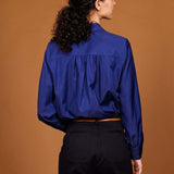 Chemise CASANOVA blue sapphire