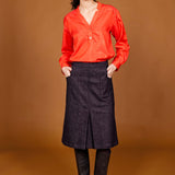 Blouse DJIAN red ruby