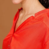 Blouse DJIAN red ruby