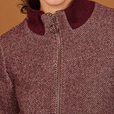 Blouson VOLTAIRE bordeaux morgado