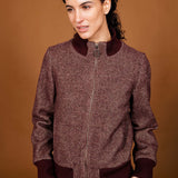 Blouson VOLTAIRE bordeaux morgado