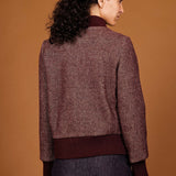 Blouson VOLTAIRE bordeaux morgado