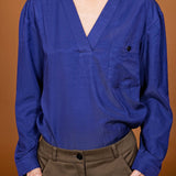 Blouse CAROLL blue sapphire