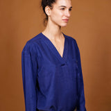 Blouse CAROLL blue sapphire