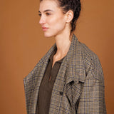 Veste PROUST green checks