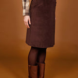 Jupe PRINI marron