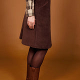 Jupe PRINI marron