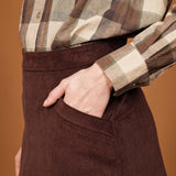 Jupe PRINI marron