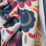 Anastasia beige silk scarf