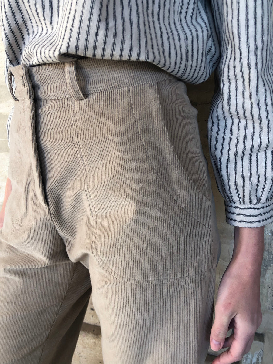 Trousers MAHLER Beige
