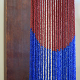 Collier perles ABIDJAN burgundy
