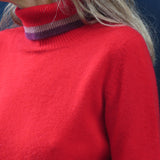 Cashemire Sartre rouge