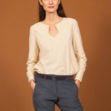 HENI Ecru Top
