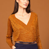 MALIKA Camel Sweater