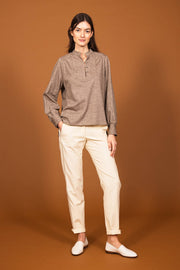 Top GHADI Gris