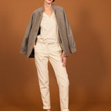 EMAD Grey Tiles Coat